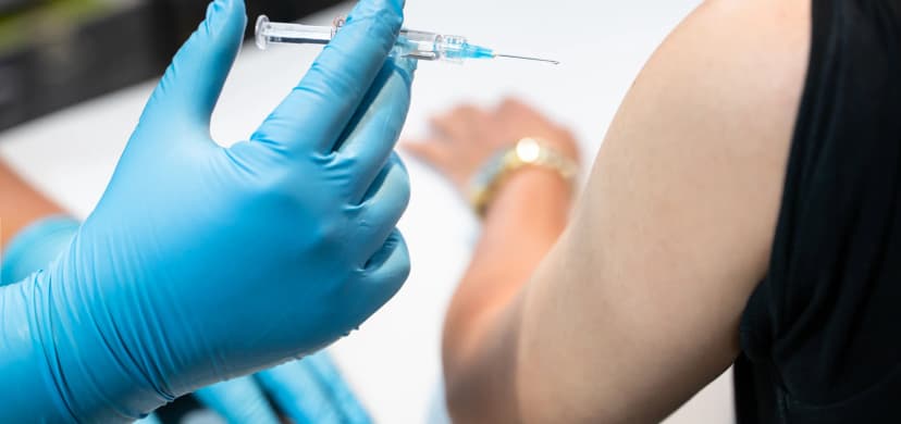 Visual representation of Immunizations